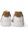 D.A.T.E. sneaker Base calf white cuoio