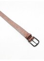 Pull&Bear - Cintura marrone slavata vintage