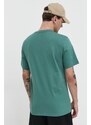 Converse t-shirt in cotone uomo colore verde