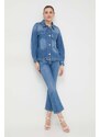 Marella camicia di jeans donna colore blu