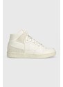 Guess sneakers in pelle SAVA MID colore beige FMJSAM ELE12
