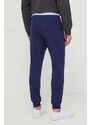 United Colors of Benetton pantaloni lounge in cotone colore blu navy