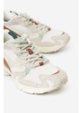 Mizuno Sneakers WAVE RIDER in camoscio e tessuto bianco