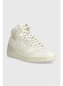 Guess sneakers in pelle SAVA MID colore beige FMJSAM ELE12