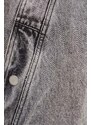 Desigual giacca di jeans donna colore grigio