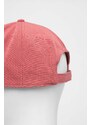 Jack Wolfskin berretto da baseball colore rosa con applicazione