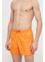 EA7 Emporio Armani pantaloncini da bagno colore arancione