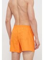 EA7 Emporio Armani pantaloncini da bagno colore arancione
