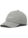 Herschel berretto da baseball Sylas Stonewash Cap colore grigio