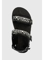 Karl Lagerfeld sandali ATLANTIK uomo colore nero KL70511