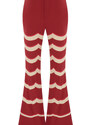 La DoubleJ Shorts & Pants gend - Saturday Night Pants Fans Placée Red L 96% Viscosa 4% Elastane