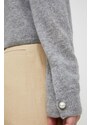 Custommade maglione in lana donna colore grigio