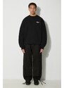 Represent felpa in cotone Owners Club Sweater uomo colore nero OCM410.01