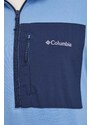 Columbia felpa da sport Hike colore blu 2057443