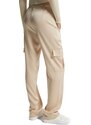 Michael Kors pantaloni cargo donna in satin beige con logo
