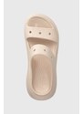 Crocs ciabatte slide Classic Crush Sandal donna colore rosa 207670 207670
