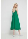 Desigual vestito in cotone colore verde