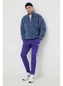 adidas Originals joggers colore violetto con applicazione IR9877