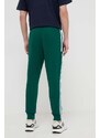 adidas pantaloni da jogging in cotone colore verde con applicazione IS1392