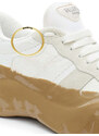 Sneakers con Suola Effetto Dirty Valentino 40 Multicolore 2000000003337