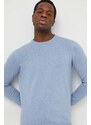 Barbour maglione in cotone colore blu