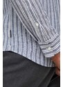 Michael Kors camicia di lino colore grigio