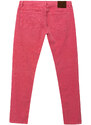 Pantaloni Cinque Tasche in Velluto Tom Ford 32 Rosa 2000000012605