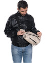 Leather Trend Marsiglia - Marsupio Testa di Moro Nabuk In Vera Pelle