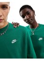 Nike Club - Felpa unisex verde girocollo