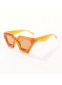 Jeepers Peepers - Occhiali da sole cat-eye arancioni-Arancione