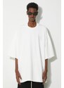 Rick Owens t-shirt in cotone Tommy T-Shirt uomo colore bianco DU01D1259.RIG.11