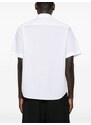 Versace Jeans Couture Camicia bianca logo nero