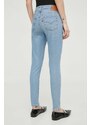 Levi's jeans 711 DOUBLE BUTTON donna colore blu