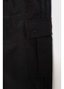 adidas Originals pantaloni in cotone colore nero IR7737