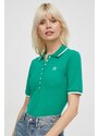Tommy Hilfiger polo donna colore verde