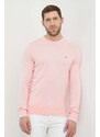 Tommy Hilfiger maglione uomo colore rosa