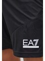 EA7 Emporio Armani pantaloncini uomo colore nero