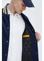 Tommy Jeans giacca bomber in velluto a coste Archive Games colore blu navy