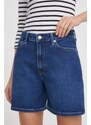 Tommy Hilfiger pantaloncini di jeans donna colore blu navy