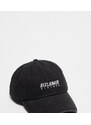 Reclaimed Vintage - Cappellino unisex nero con logo