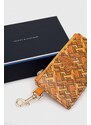 Tommy Hilfiger portafoglio in pelle donna colore arancione