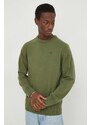 G-Star Raw maglione in misto lana uomo colore verde