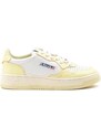 Autry Medalist Low Bicolor Bianco Giallo Donna,Bia