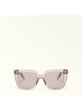 Furla Sunglasses Occhiali Da Sole Corolla Rosa Acetato Trasparente Donna