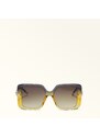 Furla Sunglasses Occhiali Da Sole Honey Giallo Acetato + Metallo + Nylon Donna
