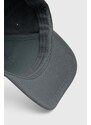 Armani Exchange berretto in cotone colore nero con applicazione