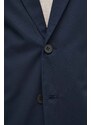 Sisley blazer in cotone colore blu navy