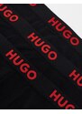 Hugo Red Hugo Boss - Confezione da 3 boxer aderenti neri-Nero