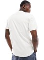 Napapijri - Iaato - T-shirt bianca con logo-Bianco