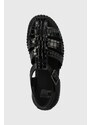 Sorel sandali in pelle ONA STREETWORKS FISHERMA donna colore nero 2084691010